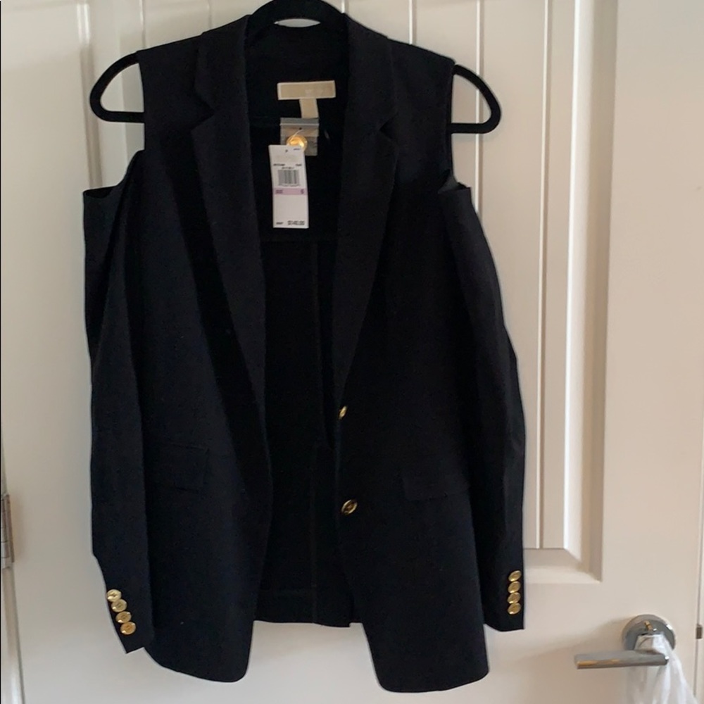 Gorgeous MK blazer with cold shoulder sleeves